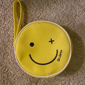 Dr Jart+ Smiley Makeup Bag Wristlet